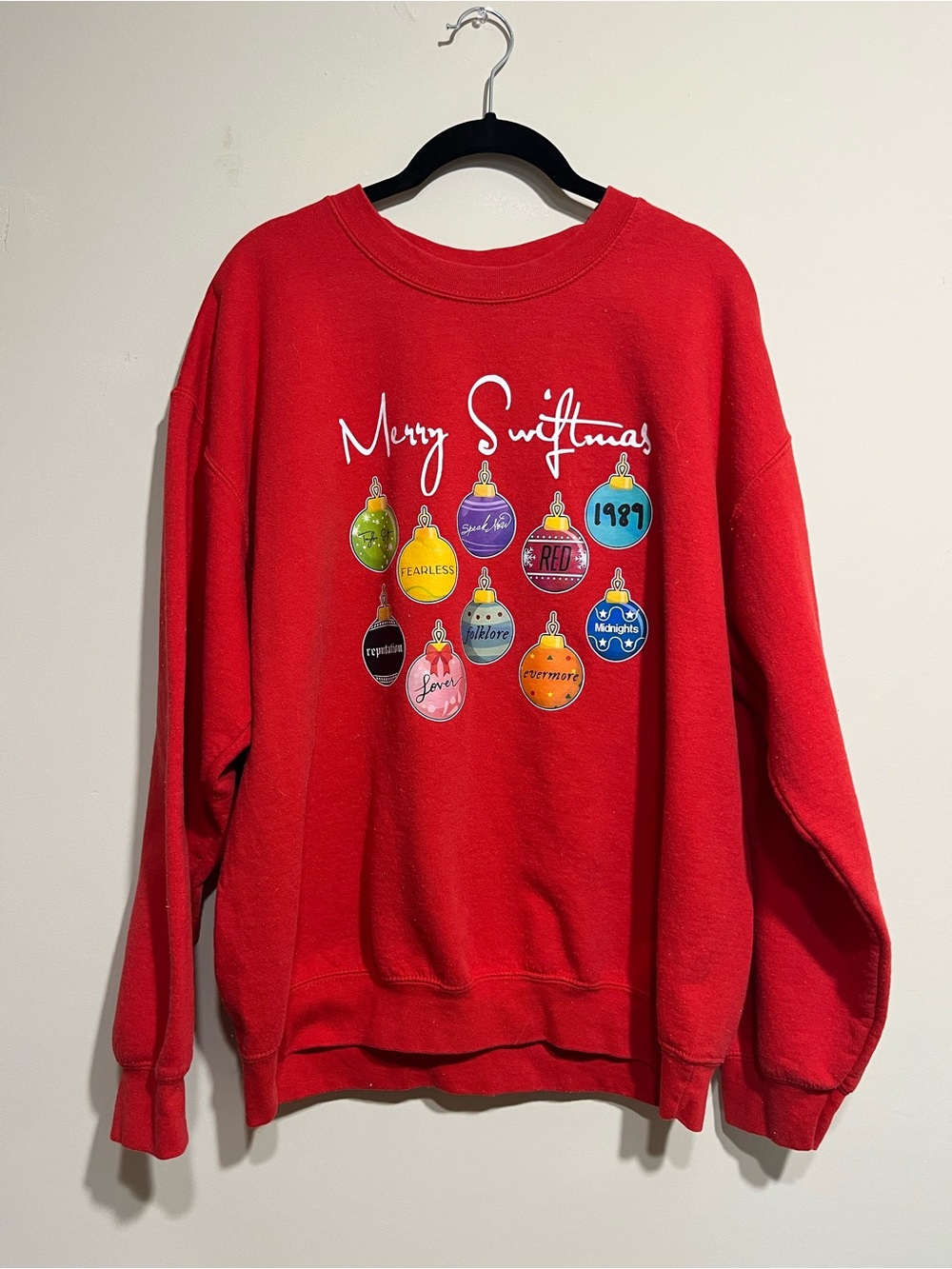 Red 'Merry Swiftmas' Holiday Sweater
